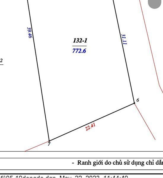 Nằm tại Minh Trí, Hà Nội bán đất 2.7 tỷ diện tích quy ước 770m2-01