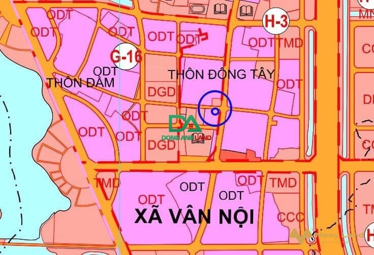 Bán đất xã Vân Nội, Đông Anh, Hà Nội, thôn Đông Tây, 294m2-01