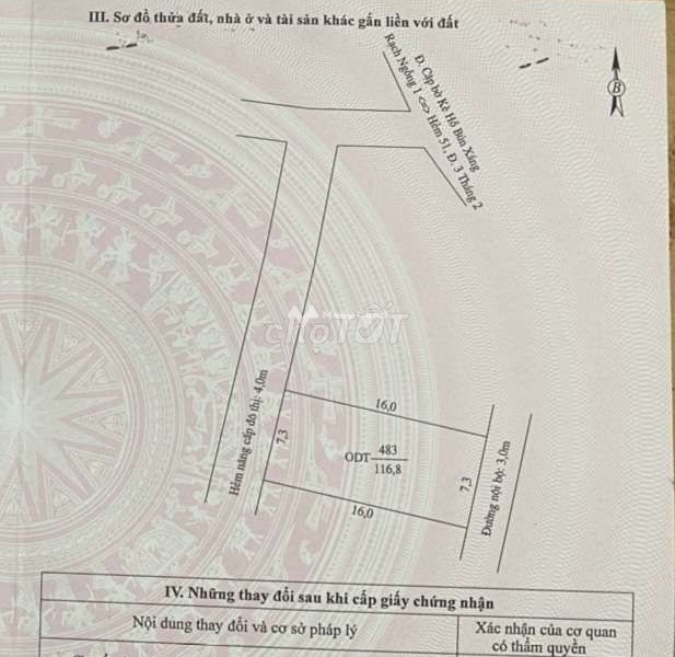 Có diện tích chung là 116m2 bán nhà vị trí thuận lợi ngay ở Hồ Bún Xáng, An Khánh hướng Tây Bắc tổng quan ở trong nhà 8 PN 6 WC chính chủ đăng tin-01