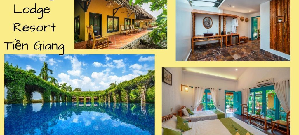Mekong Lodge Resort, resort thiết kế đẹp không thể bỏ qua