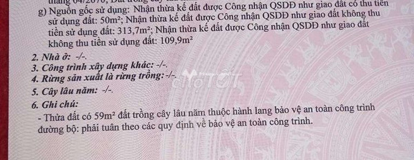 Bán mảnh đất, giá bán khởi đầu chỉ 2.1 tỷ, hướng Đông Nam có diện tích chung là 474m2-02