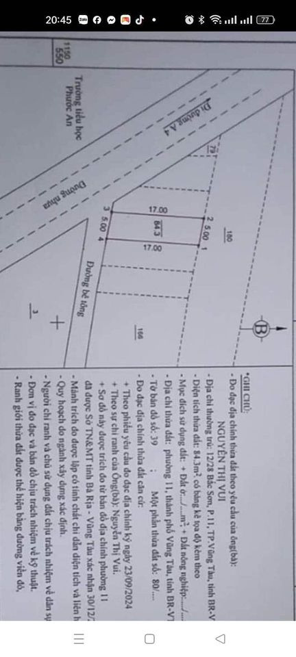 Bán đất thành phố Vũng Tàu tỉnh Bà Rịa - Vũng Tàu giá 550.0 triệu-2