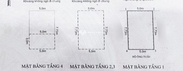 Nhà gồm 3 PN bán nhà ở diện tích 38m2 bán ngay với giá siêu ưu đãi từ 3.45 tỷ mặt tiền tọa lạc trên Hoàng Văn Thụ, Hải Phòng, với ngõ lưu thông 3 mét-02