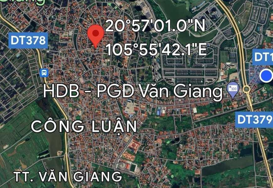 Bán đất tặng nhà Phụng Công Văn Giang Hưng Yên 210m2, giá 26,5tr/m2 -01