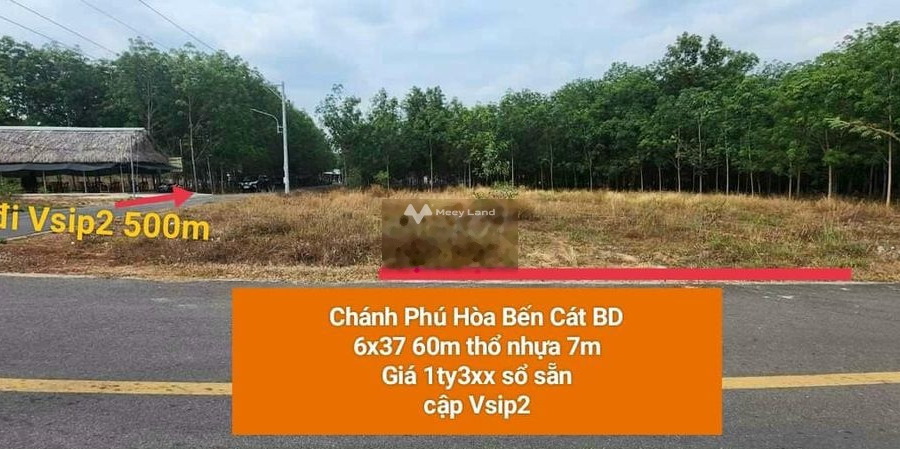 Do cần gấp tiền bán mảnh đất, 222m2 giá đề cử từ 1.3 tỷ nằm ở Phú Hòa, Bến Cát, hướng Nam tiện ích đầy đủ-01