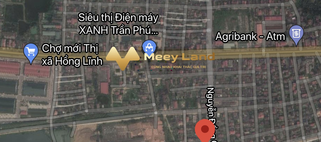 Bán lô đất chính chủ dãy 2 đường Nguyễn Đổng Chi, gần chợ mới Hồng Lĩnh, diện tích 200m2, giá 890 triệu