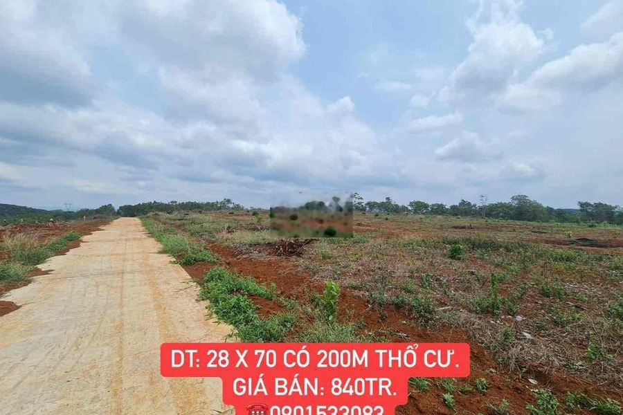 Cần Bán Đất cách QL 14 1,9Km gần UBND Xã Đăk Ru, Đăk R'lấp. DT 28 x 70 -01