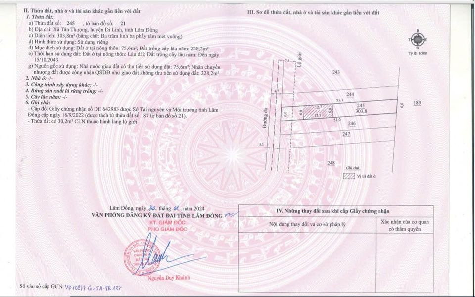 Bán đất huyện Di Linh tỉnh Lâm Đồng giá 4.0 tỷ-2