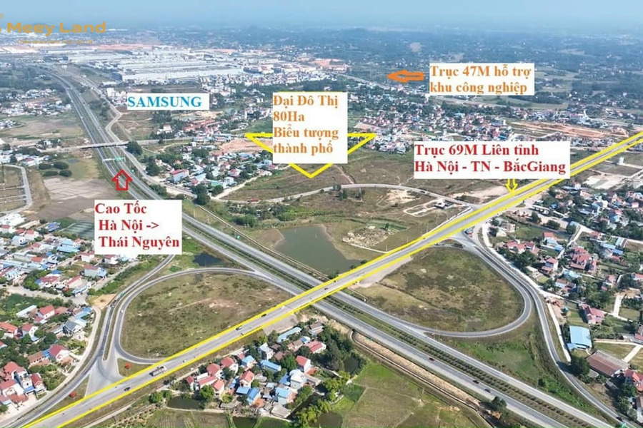 Mở bán đợt 1 dự án đất đấu giá khu đô thị Yên Bình Phổ Yên, Thái Nguyên giá gốc cơ hội đầu tư tốt nhất 2022-01
