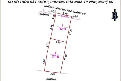 Bán đất huyện Yên Thành tỉnh Nghệ An giá 1.2 tỷ