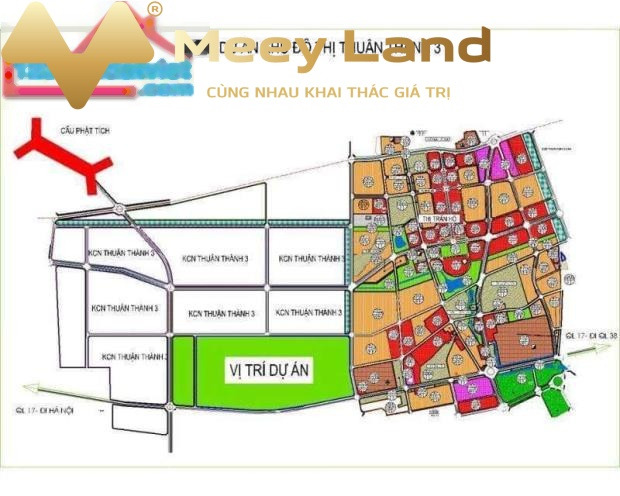 Giá mua ngay 1.4 tỷ, Bán đất có dt thực 100 m2 vị trí đặt ngay trên Thuận Thành, Bắc Ninh, với đường nhựa rộng 40 m giá tốt nhất-01