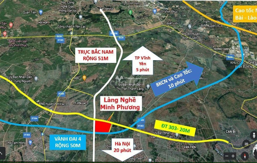 Bận kinh doanh cần bán mảnh đất, 465m2 giá bán mua liền chỉ 11 triệu vị trí đặt gần Yên Phương, Yên Lạc giá tốt-01