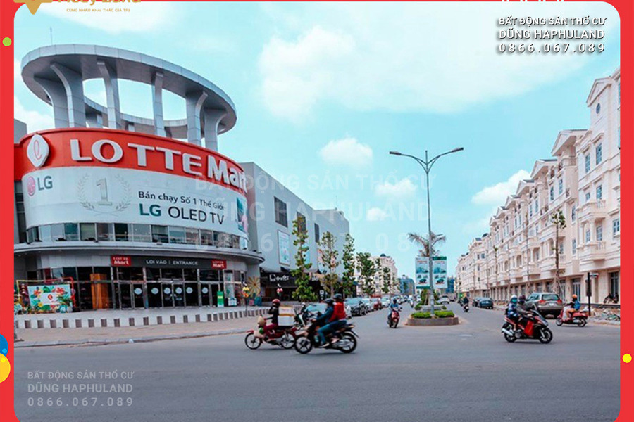 GV. Nhà 2 mặt đường xe tải gần Lotte Mart / Cityland Park Hills. 75m2, 4T.-01