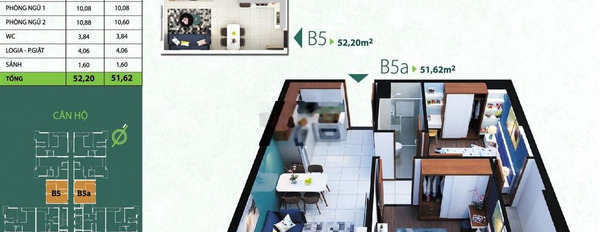 CẦN BÁN căn hộ ResGreen Tower Tân Phú 52m²-2PN-1WC-Giá 3.1Tỷ-Sổ hồng -03