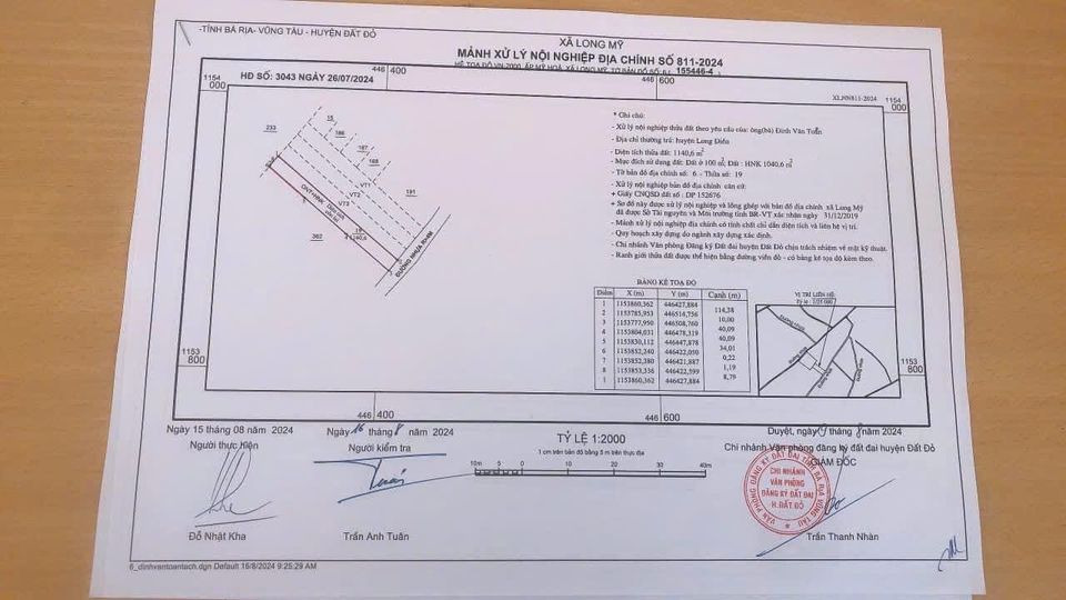 Bán đất huyện Đất Đỏ tỉnh Bà Rịa - Vũng Tàu giá 3.2 tỷ-4