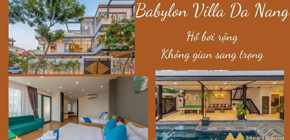 Cho thuê Babylon villa Đà Nẵng diện tích 100m2