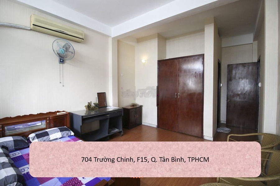 Phòng trọ 30m2 có ban công cửa sổ đường Trường Chinh -01