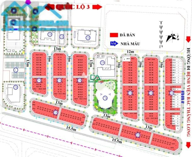 Bán biệt thự toàn bộ khu vực có diện tích 70m2 bán ngay với giá khủng 5.9 tỷ vị trí thuận tiện ngay tại Quốc Lộ 3, Đông Anh, hướng Bắc-01