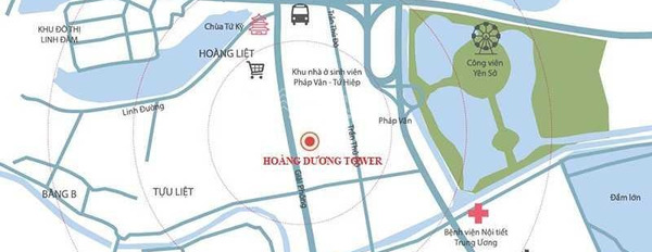 Căn hộ 3 phòng ngủ, bán căn hộ tại Ngọc Hồi, Đại Kim, tổng quan có 3 PN, 2 WC giao thông thuận lợi-03