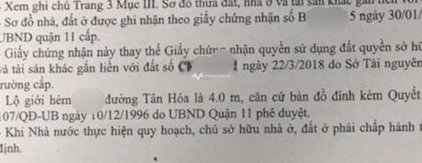 Căn nhà gồm tổng cộng 3 PN, bán nhà ở có diện tích chung 55m2 mặt tiền tọa lạc ở Quận 11, Hồ Chí Minh-02