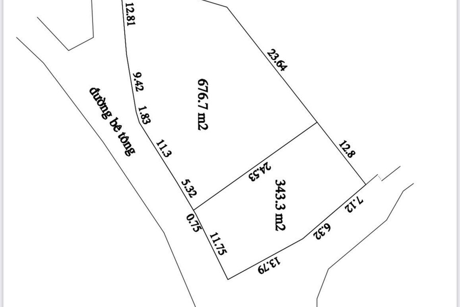 Vị trí nằm ở Đường 446, Hà Nội bán đất diện tích quy đổi 343m2-01