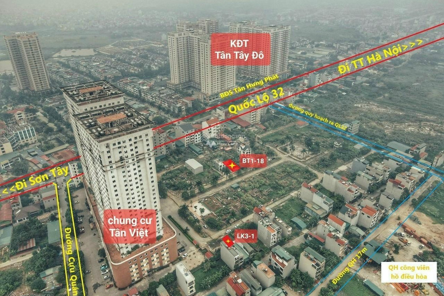 Ngay trên Quốc Lộ 32, Hà Nội bán đất, giá bán đặc biệt từ 5.9 tỷ, hướng Đông - Bắc diện tích chung 100m2-01