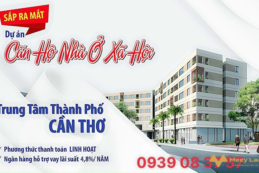 Nhà ở xã hội chuẩn bị ra mắt dành cho người có thu nhập thấp, thiết kế đẹp tại Cần Thơ-01