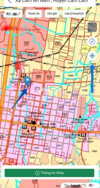 Cam An Nam, Khánh Hòa 650 triệu bán đất có diện tích rộng 998m2-01