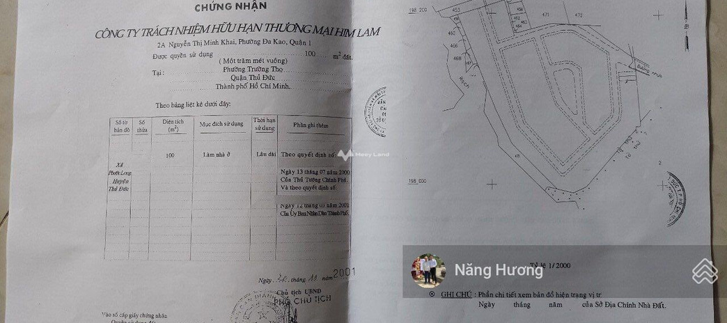 Bán hộ căn nhà vị trí đẹp tọa lạc ngay tại Đường 3, Thủ Đức diện tích gồm 100m2 tổng quan trong căn nhà gồm 2 PN 1 WC giá tốt nhất