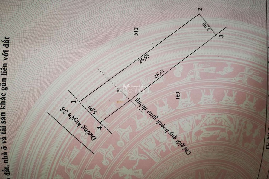 Long Thới, Chợ Lách bán đất giá khủng 680 triệu diện tích rộng rãi 135m2-01