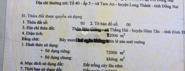 Giá bán thỏa thuận chỉ 18 tỷ bán đất có diện tích rộng 72000m2 vị trí đặt tọa lạc ngay tại Quốc Lộ 55, Bình Thuận-02