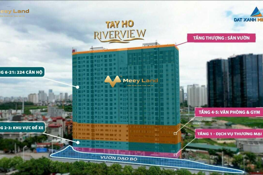 Dự án Tây Hồ River View, bán căn hộ vị trí thuận lợi tại Phố Thượng Thụy, Phường Phú Thượng với dt thực 60m2-01