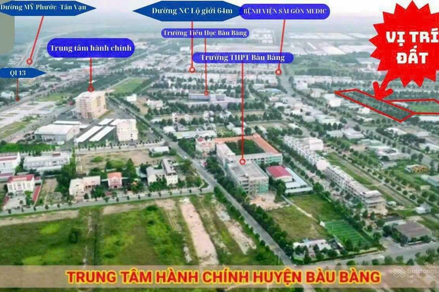 Đường D13, Bàu Bàng bán đất giá bán hợp lý 950 triệu có một diện tích 87.5m2-01