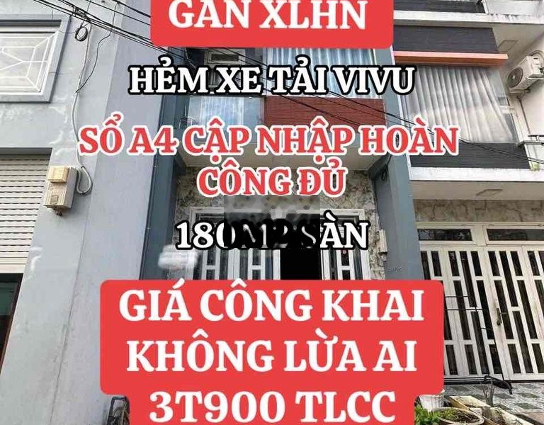 NHÀ ĐẸP Ở NGAY - 4 TẦNG HOÀNG CÔNG - NGAY GA METROL - 50M2 - GIÁ 3T9TL -01