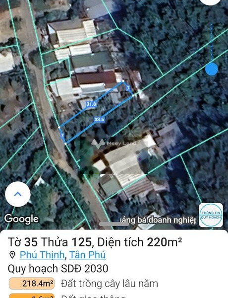 Giá 500 triệu bán đất diện tích rất rộng 220m2 vị trí thuận lợi tọa lạc ngay Phú Thịnh, Tân Phú-01
