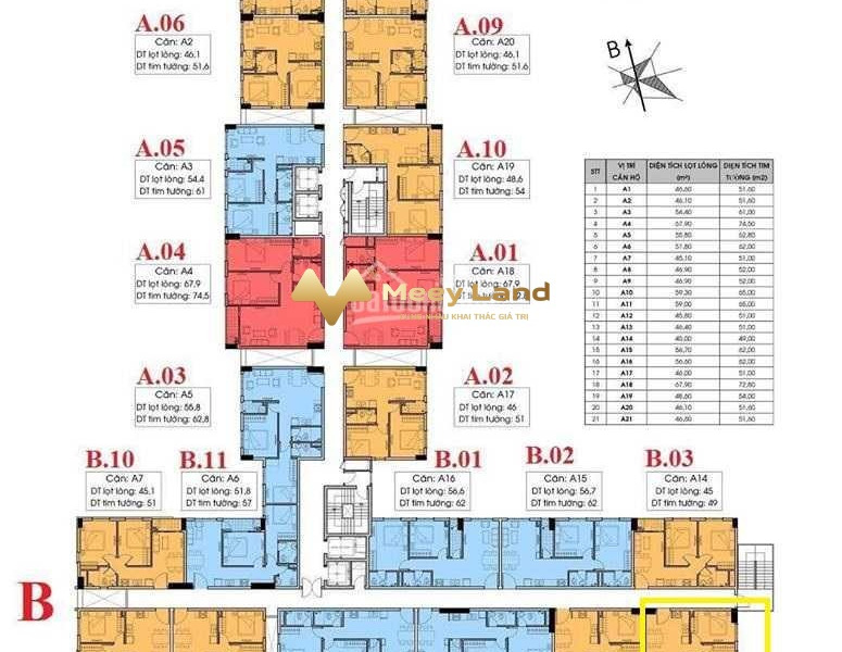 Giá chỉ 1.98 tỷ bán căn hộ dt quy đổi 54 m2 vị trí hấp dẫn ngay tại Đường Bình Đông, Phường 11-01