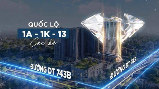 Nhận Booking tòa tháp đẹp nhất Dĩ An - Charm Diamond -01