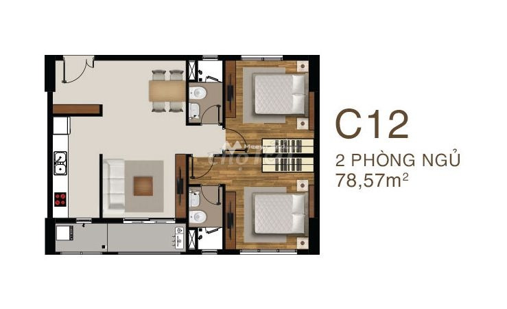 Bán căn hộ vị trí trung tâm Trung Sơn, Bình Hưng diện tích thực là 7857m2 căn hộ có tất cả Hoàn thiện cơ bản-01