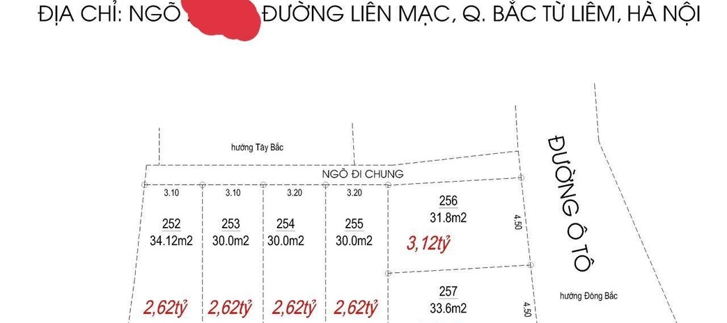 Bán toàn bộ bán nhà vị trí mặt tiền nằm tại Liên Mạc, Hà Nội bán ngay với giá cực mềm từ 3.12 tỷ có diện tích rộng 36m2 giá tốt nhất