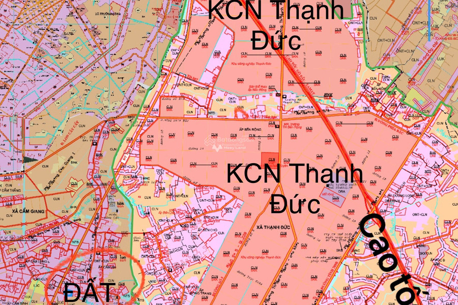 Bán 2 nền đất thổ cư gần KCN Thạnh Đức -01