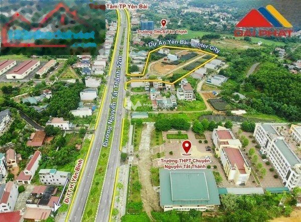 Nằm tại Nguyễn Tất Thành, Yên Bái bán đất 1.28 tỷ có diện tích tổng là 100m2-01