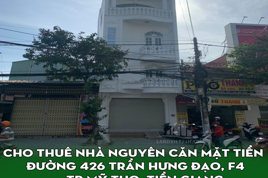 Cho thuê nhà nguyên căn mặt tiền đường 426 Trần Hưng Đạo, Phường 4, Mỹ Tho, Tiền Giang-01