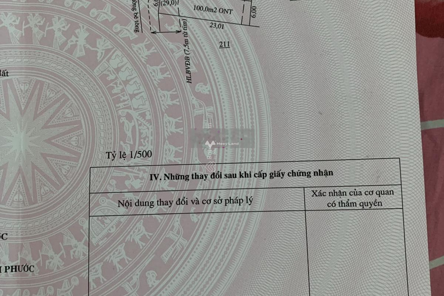 600 triệu bán đất tổng diện tích là 138m2 mặt tiền tọa lạc ngay trên Lộc Hưng, Bình Phước-01