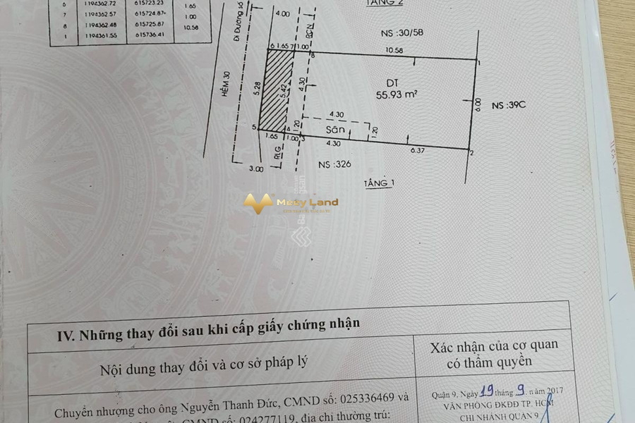 Bán nhà diện tích 61m2 tại Đường Số, Quận 9, giá 4,55 tỷ-01