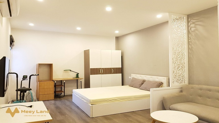 Cho thuê căn hộ dịch vụ tại Đội Cấn, Ba Đình, 30m2, 1phòng ngủ, đầy đủ nội thất mới hiện đại-01