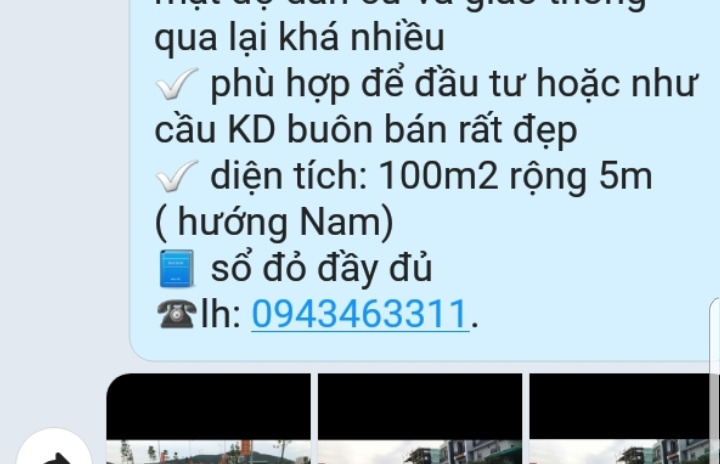 Cần bán lô đất thị trấn Rừng Thông, Đông Sơn, Thanh Hóa - Vị trí kinh doanh sầm ất - Mặt đường 517