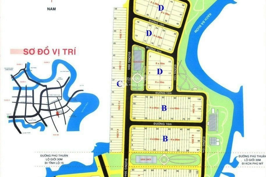 Nằm trên Phú Thuận, Hồ Chí Minh bán đất toàn bộ khu vực có diện tích 80m2-01