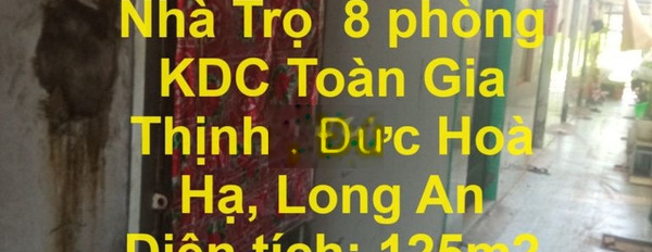 Bán Nhanh Dãy Nhà Trọ 8 phòng KDC Toàn Gia Thịnh , Đức Hoà Hạ,Long An -03