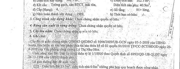 Nhà 2 PN bán nhà ở có diện tích chính 230m2 giá bán cực sốc 4.35 tỷ vị trí thuận lợi ngay ở Bùi Công Trừng, Hồ Chí Minh-02