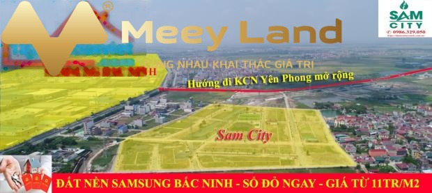 Tỉnh Lộ 286, Bắc Ninh 1.95 tỷ bán đất diện tích mặt tiền 120 m2